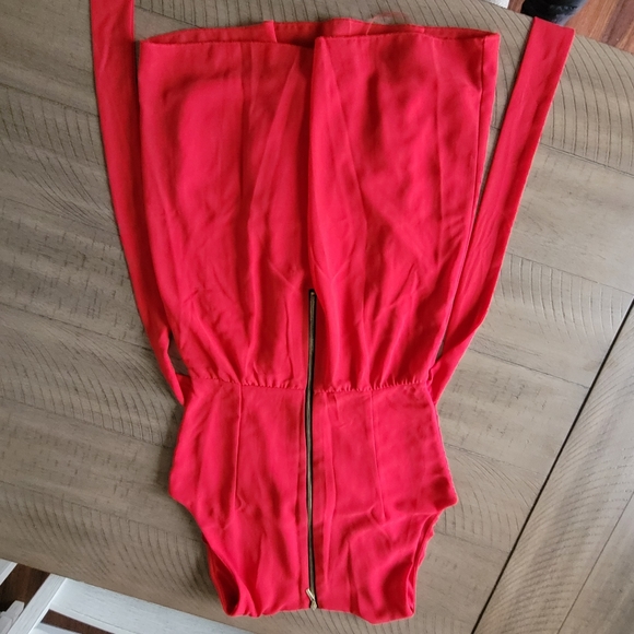 Ladies red dress - Picture 2 of 2